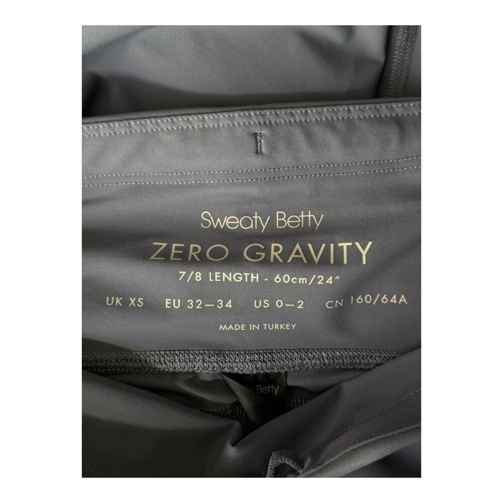 Sweaty Betty leggings Zero Gravity 7/8 Illuminate run tight size 0-2 XS X-Small - Picture 5 of 8